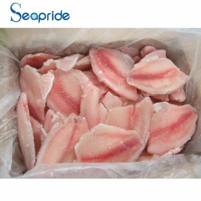 Shallow skinned tilapia fillet